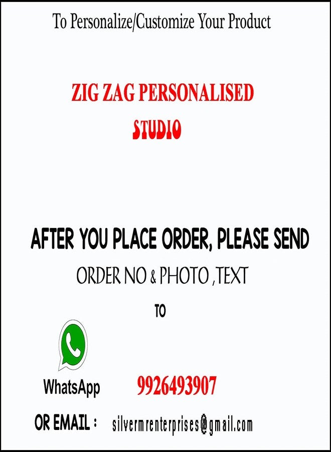 ZIG-ZAG zig zag Shirdi Sai Baba Photo Frame Size Medium For Wall / Taable ( 13.5x9.5 inches, Acrylic Glass),black - Image 3